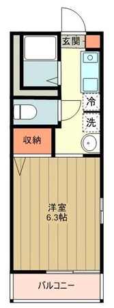 トライアンフ緑川の物件間取画像